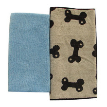 Ультра мягкое полотенце из микрофибры с рисунком домашних животных (MPT-9001)